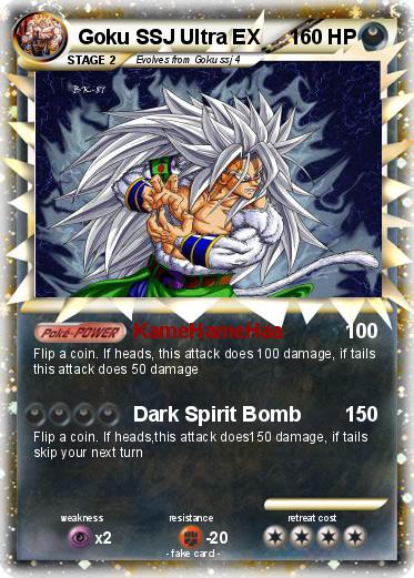 Pokemon Goku SSJ Ultra EX