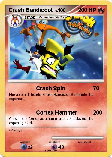 Pokemon Crash Bandicoot