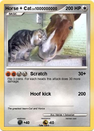 Pokemon Horse + Cat
