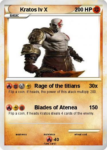 Pokemon Kratos lv X