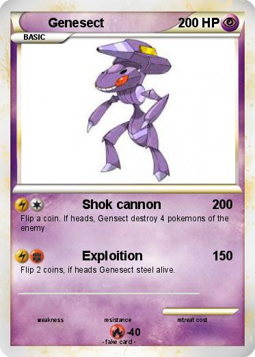 Pokemon Genesect