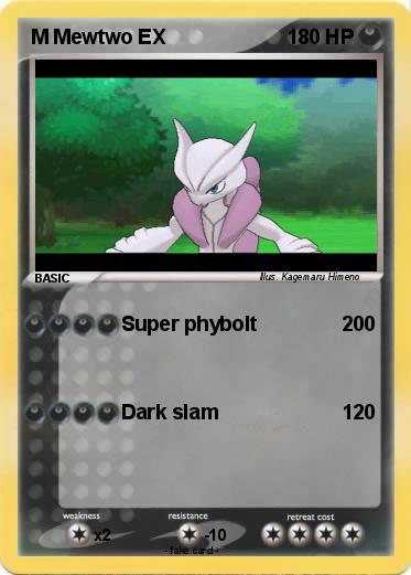 Pokemon M Mewtwo EX