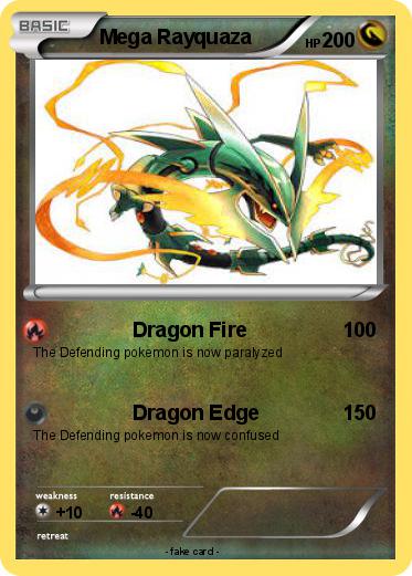 Pokemon Mega Rayquaza