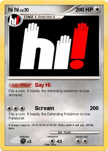 Pokemon hi hi