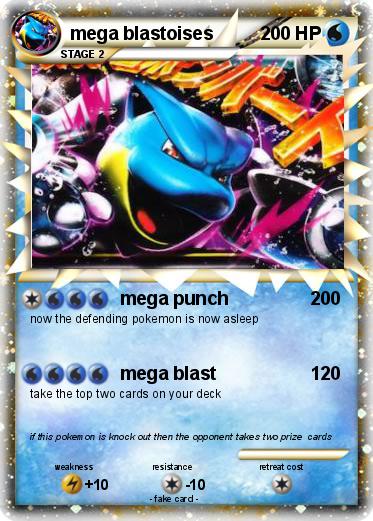 Pokemon mega blastoises