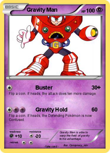 Pokemon Gravity Man