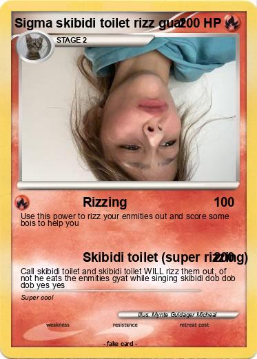 Pokemon Sigma skibidi toilet rizz guat