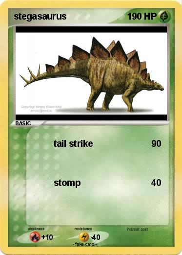 Pokemon stegasaurus