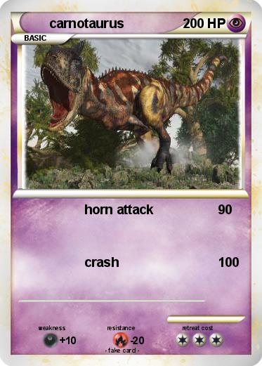 Pokemon carnotaurus