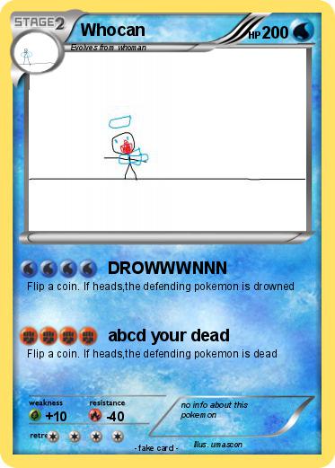 Pokemon Whocan