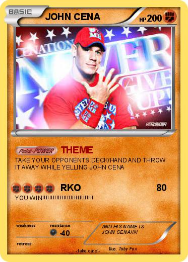 Pokemon JOHN CENA