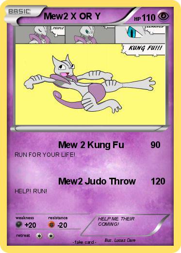 Pokemon Mew2 X OR Y