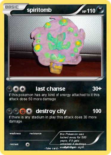 Pokemon spiritomb