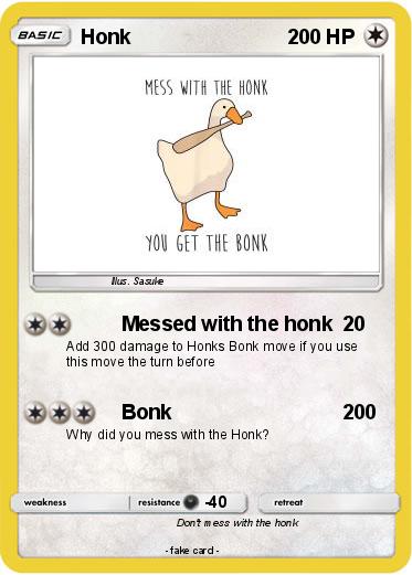 Pokemon Honk