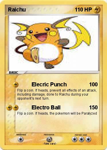 Pokemon Raichu