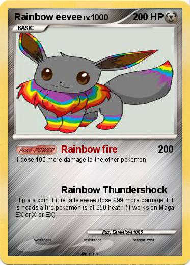 Pokemon Rainbow eevee