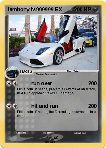 Pokemon lambony lv.999999 EX
