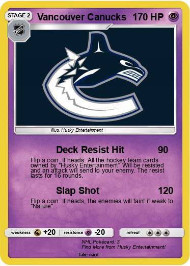 Pokemon Vancouver Canucks