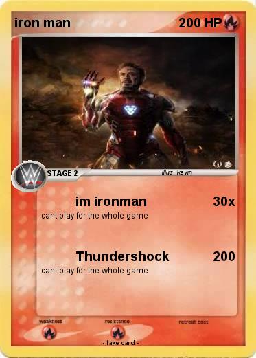 Pokemon iron man