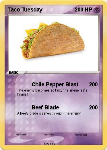 Pokemon Taco Tuesday