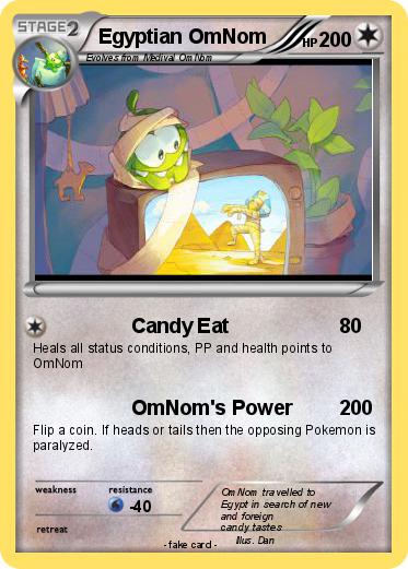 Pokemon Egyptian OmNom