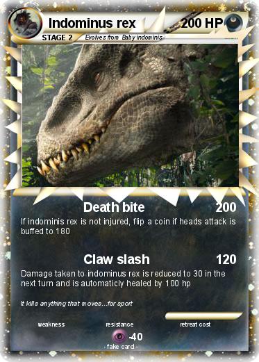 Pokemon Indominus rex