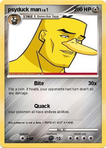 Pokemon psyduck man