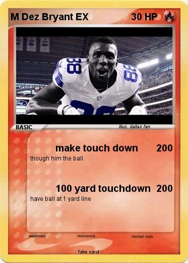 Pokemon M Dez Bryant EX