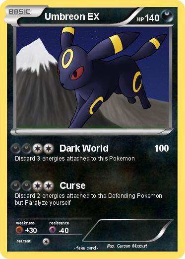 Pokemon Umbreon EX