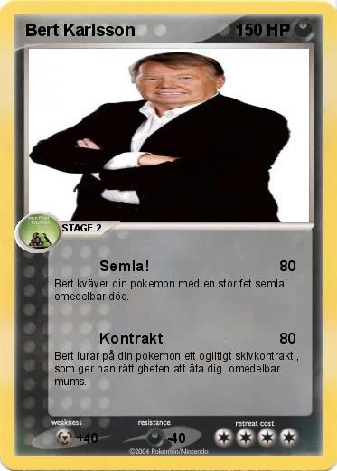 Pokemon Bert Karlsson