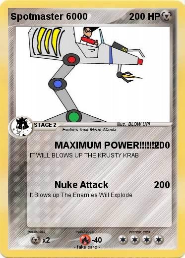 Pokemon Spotmaster 6000