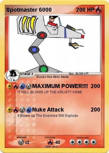 Pokemon Spotmaster 6000