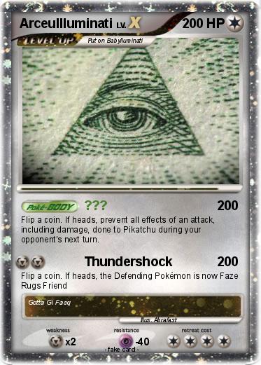 Pokemon ArceuIlluminati