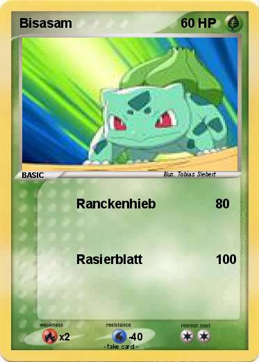 Pokemon Bisasam