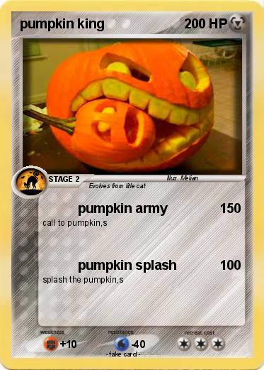 Pokemon pumpkin king