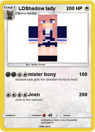 Pokemon LDShadow lady