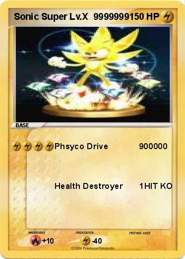 Pokemon Sonic Super Lv.X  9999999