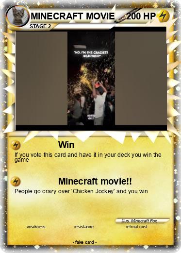 Pokemon MINECRAFT MOVIE Pokemon MINECRAFT MOVIE