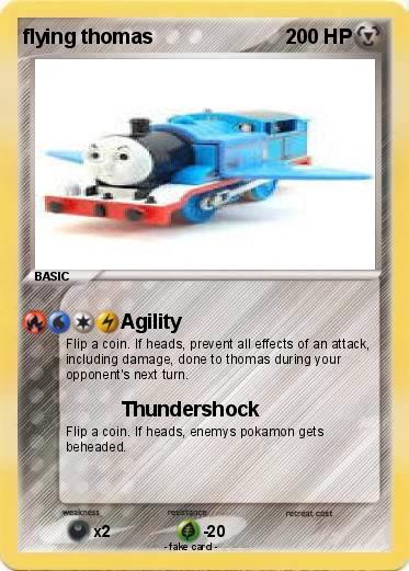 Pokemon flying thomas