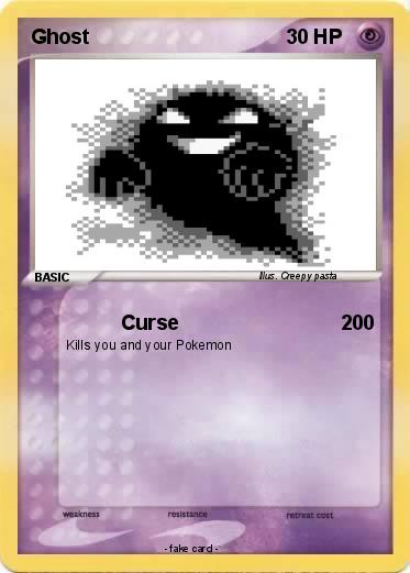 Pokemon Ghost