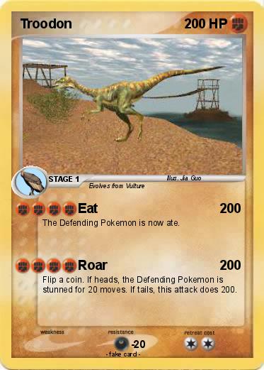 Pokemon Troodon