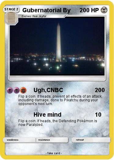 Pokemon Gubernatorial By