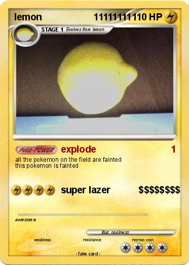 Pokemon lemon                    11111111