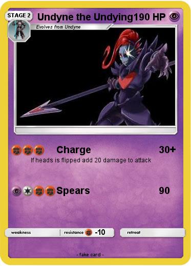 Pokemon Undyne the Undying