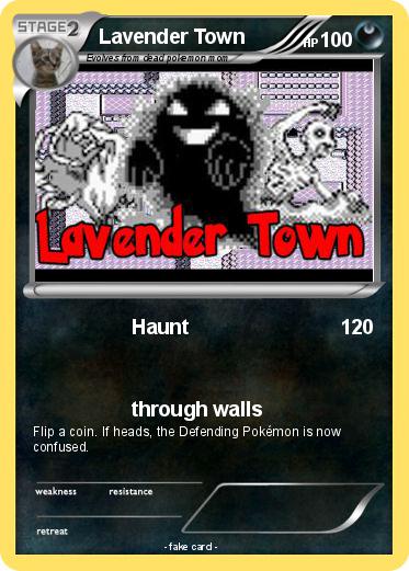 Pokemon Lavender Town