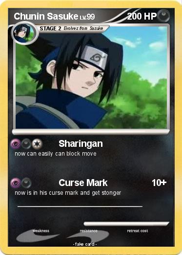 Pokemon Chunin Sasuke