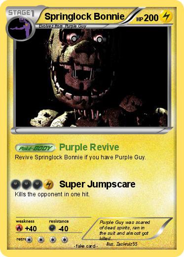 Pokemon Springlock Bonnie