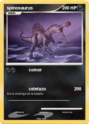 Pokemon spinosaurus