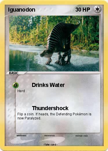 Pokemon Iguanodon