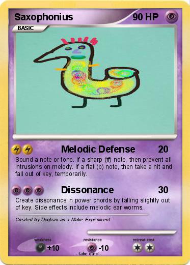 Pokemon Saxophonius